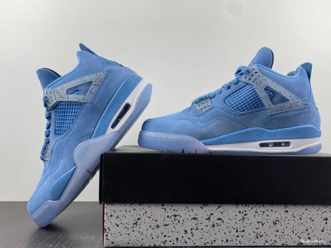 One Kick (PE) Retro UNC HO12MNJDLS247 Jordan 4 0814